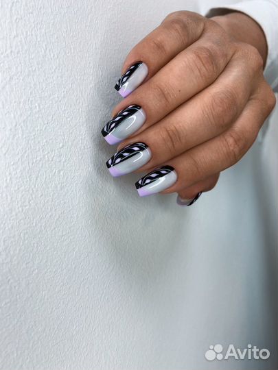 Маникюр гель лак