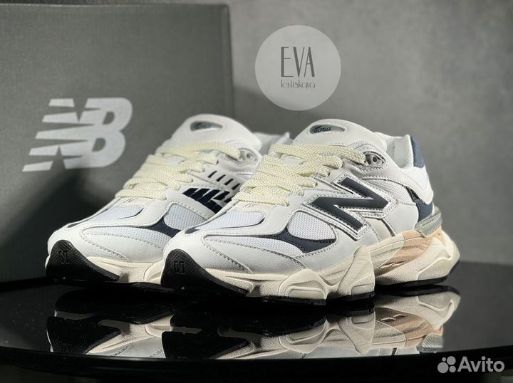 Кроссовки NEW balance 9060 white navy