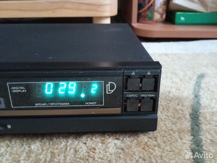 Проигрыватель CD Вега пкд 122С