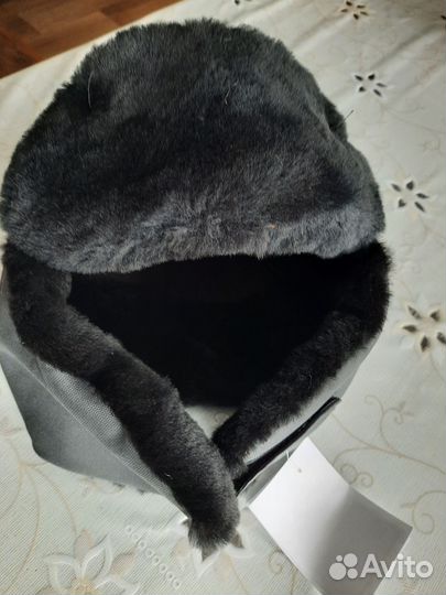 Шапка ушанка мужская