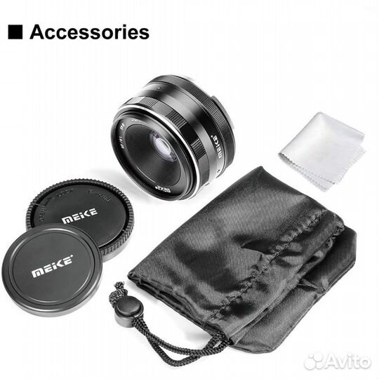 Объектив Meike MK-25mm f/1.8 для fujifilm X-mount