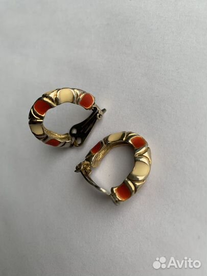 Бижутерия винтаж эмаль