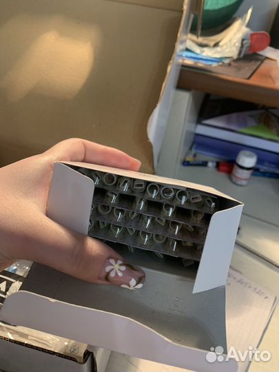 Тату машинка с иглами и наконечниками, набор