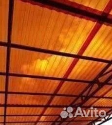 Монолитный поликарбонат с завода