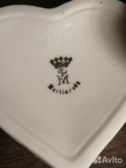 Винтажные шкатулки. Фарфор. Германия, 1970 гг