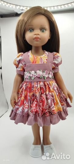 Платье для куклы Паола Рейна 32-34 см