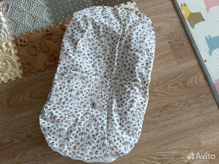 Кокон rustik для новорожденного