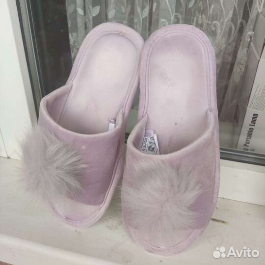 Женские домашние тапочки