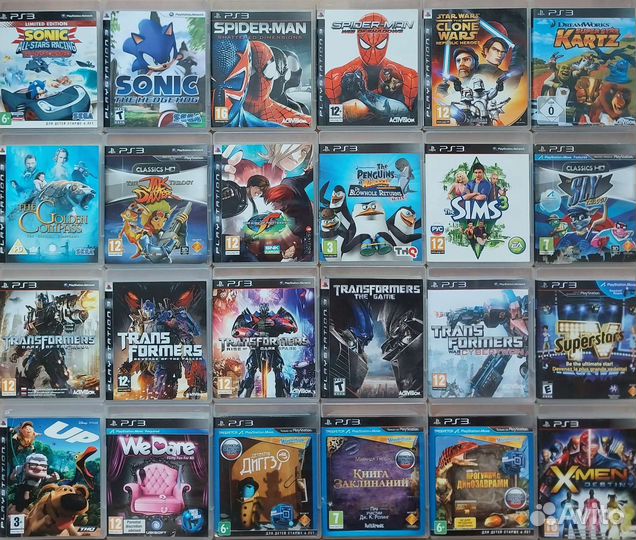 Детские игры на пс3 ps3 Playstation 3 для детей