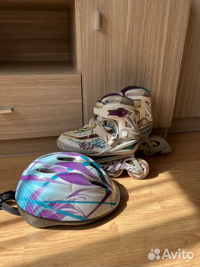 Роликовые коньки 36