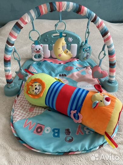 Развивающий коврик BabyGo с пианино