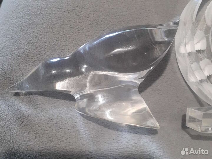 Сувенир акула оргстекло.Цветы,птица