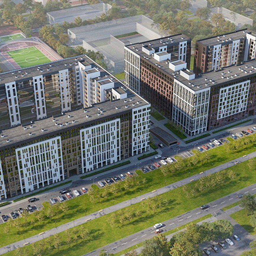 2-к. квартира, 67,6 м², 2/10 эт.