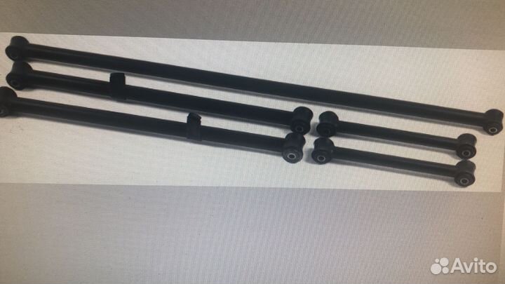 Штанги реактивные ваз 2101-2107 кедр (к-т 5 шт)
