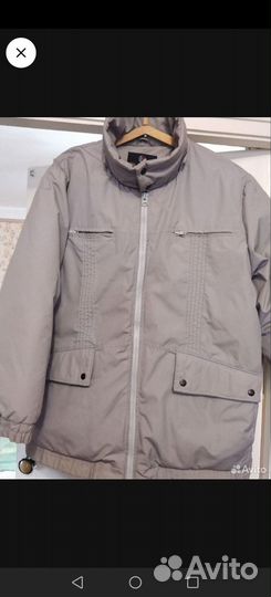 Мужские свитер, пуховик