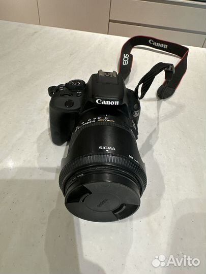 Зеркальный фотоаппарат canon eos 100d