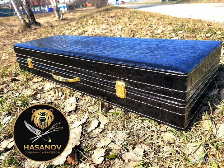 Подарок для мужчин шашлычный набор Походный