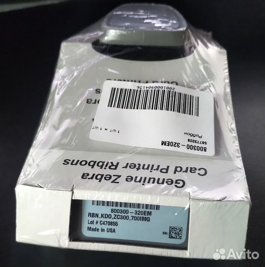 Картридж для Zebra ZC100 ZC300 800300-320EM