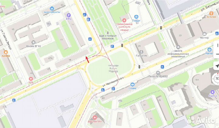 Колодка тормозная задняя Газель бизнес 3302 4 шт