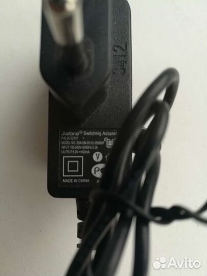 Адаптер, зарядное устройство гарнитуры jabra