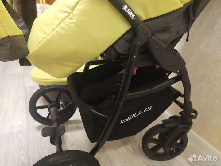 Коляска 2 в 1 riko basic bella