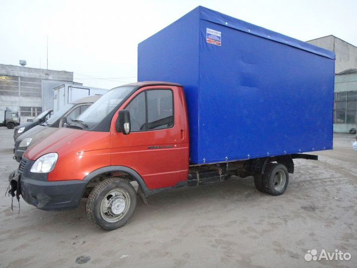 Еврофургон с удлинением на Газель