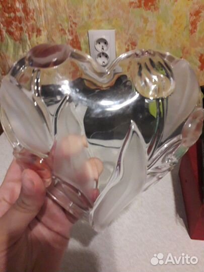 Фруктовница Новая в упаковке Walter glass Nadin