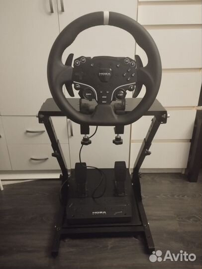 Moza R5 bundle на стойке +Коробка передач + ручник