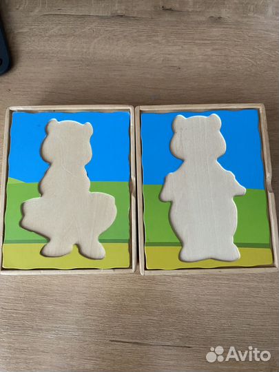 Вкладыши деревянные