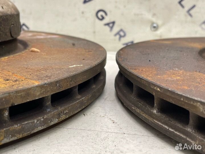 Задние тормозные диски 345х24 Bmw F01 F02 F07 F10