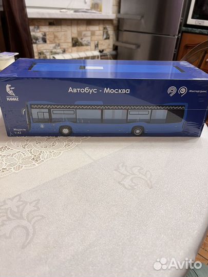 Коллекционная модель Автобус Москва от Мосгортранс