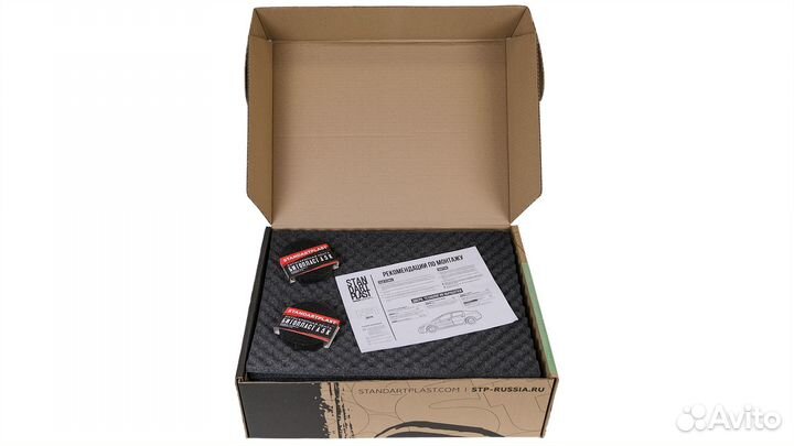 Комплект шумоизоляции STP: двери