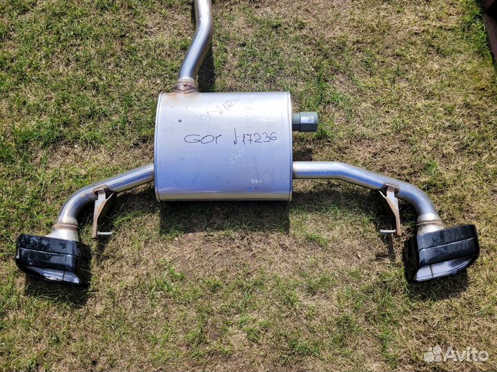 Глушитель Bmw X3 G01 2018