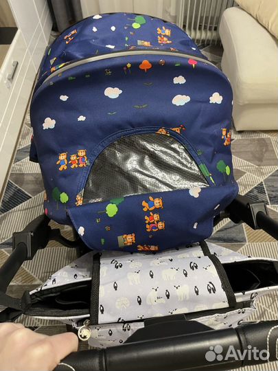 Прогулочная коляска с реверсивным блоком