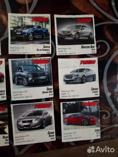 Вкладыши turbo