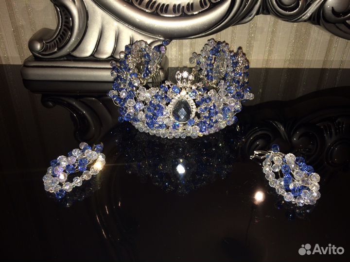 Корона и серьги