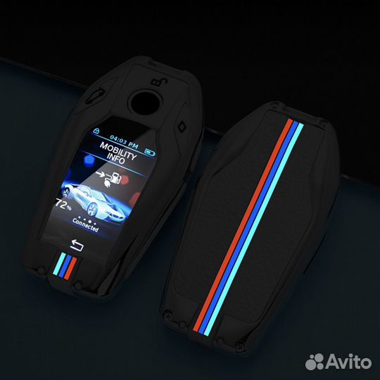 Чехол для SMART ключа BMW / бмв orange