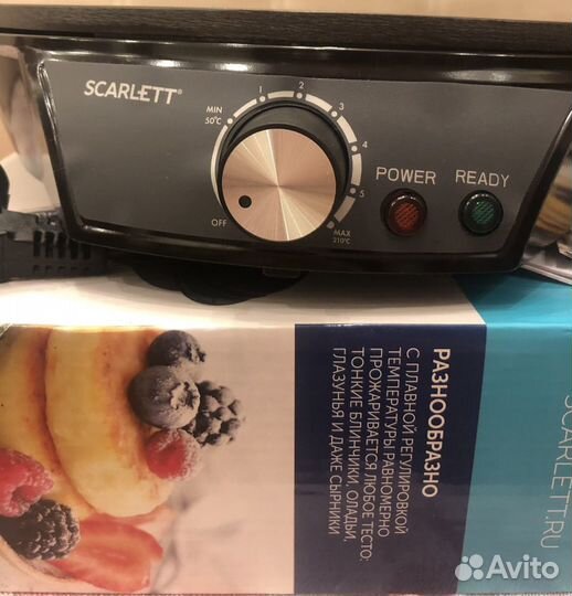 Блинница электрическая Scarlett