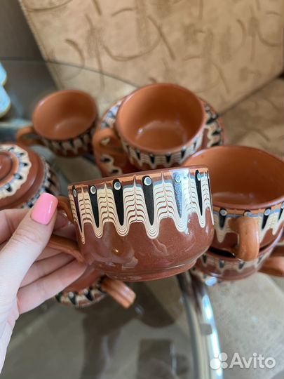 Чайный сервиз болгария керамика