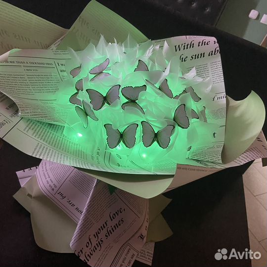 Букет из бабочек
