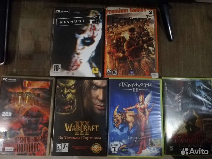 Компьютерные игры, диски для пк
