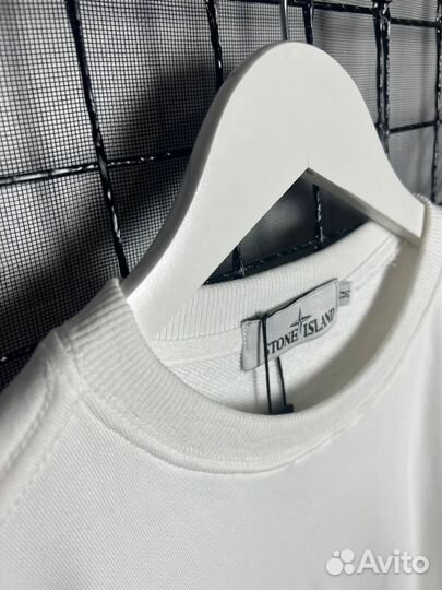 Свитшоты Stone island (черный, хаки, белый)