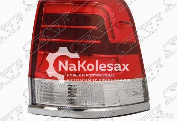 Фонарь задний toyota land cruiser 200 15-21 RH