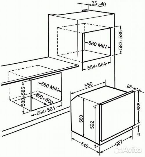 Духовой шкаф smeg SFP6101VS