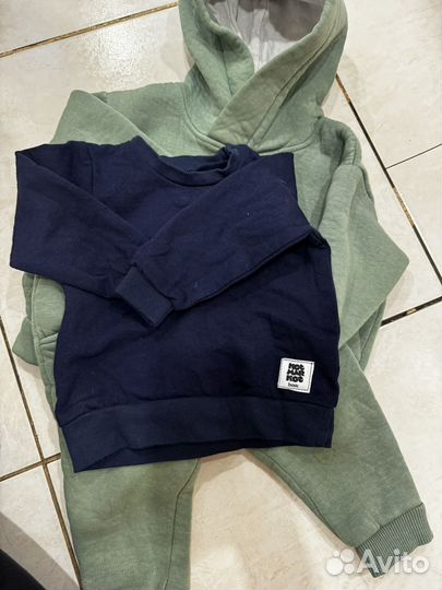 Пакет вещей на мальчика 80 86 размер