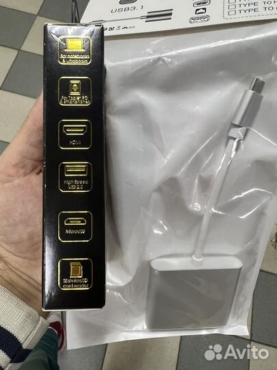 Переходники type-c на hdmi, USB, Type-c