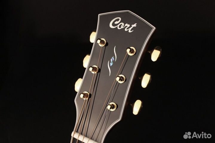 Электроакустическая гитара Cort Gold-A8-wcase-LB