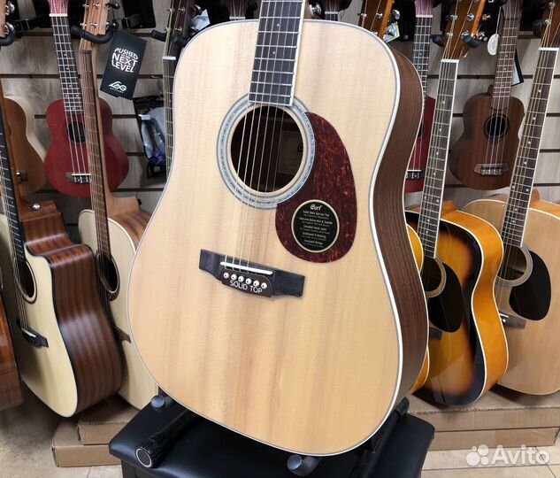 Акустическая гитара Cort earth100-NS массив