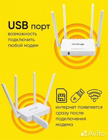 Роутер Wi-Fi с поддержкой USB 3G/4G