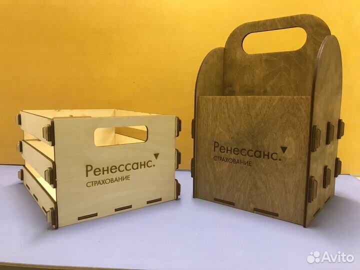 Коробка деревянная на 23 февраля